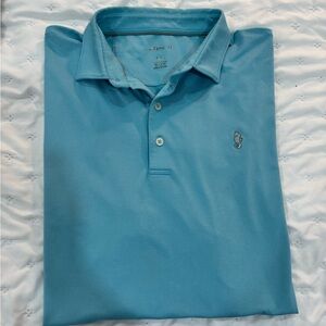 Johnnie-O Light Blue Polo Shirt
